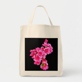 ピンクの花 トートバッグ