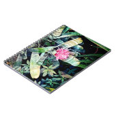 ピンクの花 ノートブック (左側)