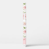 ピンクの花,バラ,水彩の花,あなたの名前 Case-Mate iPhoneケース (裏面 / 右)