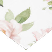 ピンクの花、ピンクのバラ、水彩花 テーブルクロス (アングル)