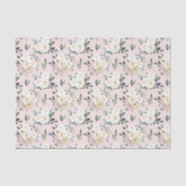 ピンクの花 (ピンクシリーズ26のデザイン) 薄葉紙