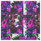 ピンクの花 ファブリック (見本)