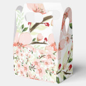 ピンクの花 フェイバーボックス (オープン)