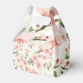 ピンクの花 フェイバーボックス (正面サイド)