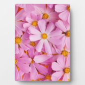 ピンクの花 フォトプラーク (正面)