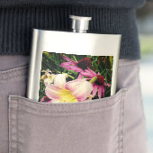 ピンクの花 フラスク (インサイチュ)