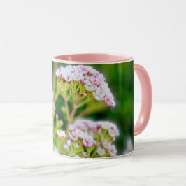 ピンクの花 マグカップ