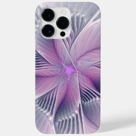 ピンクの花 モダン アブストラクト フラクタルアート Case-Mate iPhone 14 PRO MAXケース