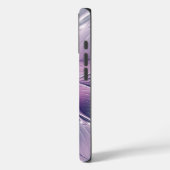 ピンクの花 モダン アブストラクト フラクタルアート Case-Mate iPhoneケース (裏面 / 左)