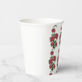 ピンクの花 ラテマグ 紙コップ (右)