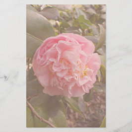 ピンクの花 便箋