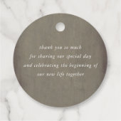 ピンクの花 多肉植物 グリーン ありがとう フェイバータグ (裏面)