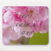 ピンクの花，美しい色，自然,写真 マウスパッド (正面)