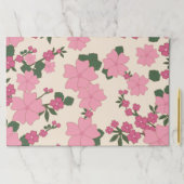 ピンクの花、花柄、花柄 ペーパーパッド (インサイチュ)