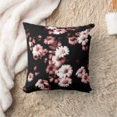 ピンクの花#4250装飾用クッション クッション (ブランケット)