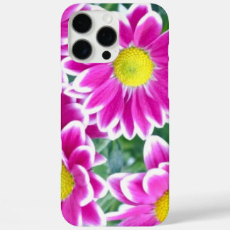 ピンクの花 iPhone 16 PRO MAXケース