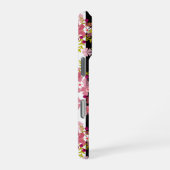 ピンクの花 iPhoneケース (右側面)