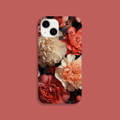 ピンクの花 iPhoneケース