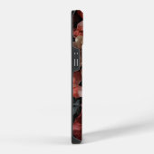 ピンクの花 iPhoneケース (右側面)