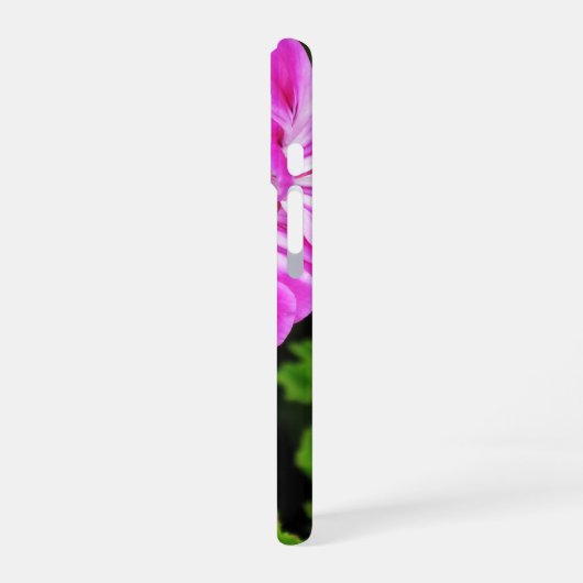 ピンクの花 –  iPhone 16ケース (左側面)