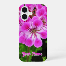 ピンクの花 –  iPhone 16ケース