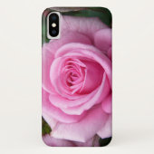 ピンクの花iPhoneケースパーソナライズされたバラギフト Case-Mate iPhoneケース (裏面)