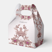 ピンクの華美フローラ特典ボックス フェイバーボックス (裏面サイド)