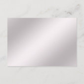 ピンクの華美フローラ詳細エンクロージャカード エンクロージャーカード (裏面)