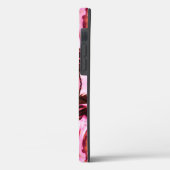 ピンクの落書きパターンケースメイトiPhoneケース Case-Mate iPhoneケース (裏面 / 左)