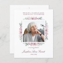 ピンクの葬儀写真追悼会親愛社