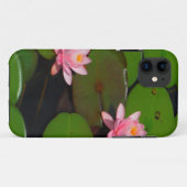 ピンクの蓮の水百合花園 Case-Mate iPhoneケース (裏面(横))