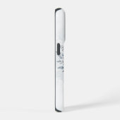 ピンクの蓮ボホーフォンケース iPhoneケース (右側面)