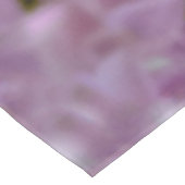 ピンクの薄紫花 テーブルクロス (アングル)