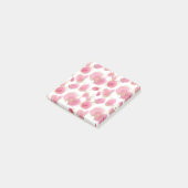 ピンクの薔薇 ポストイット (アングル)