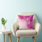 ピンクの蘭のクッションの装飾用クッション クッション (椅子)