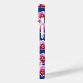 ピンクの蘭の模様 Case-Mate iPhoneケース (裏面 / 左)