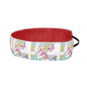 ピンクの蘭の花と蝶のスケッチ アスレチックヘッドバンド (右)