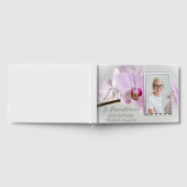 ピンクの蘭の花茎葬祭記念碑 ゲストブック (全面)