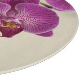 ピンクの蘭の花 カッティングボード (角)