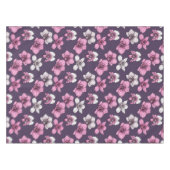 ピンクの蘭の花 テーブルクロス (正面(横))
