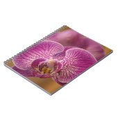 ピンクの蘭の花 ノートブック (左側)