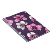 ピンクの蘭の花 ノートブック (右側)