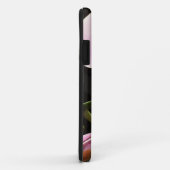 ピンクの蘭の花 フラワー iPhone カバー (裏面/右)