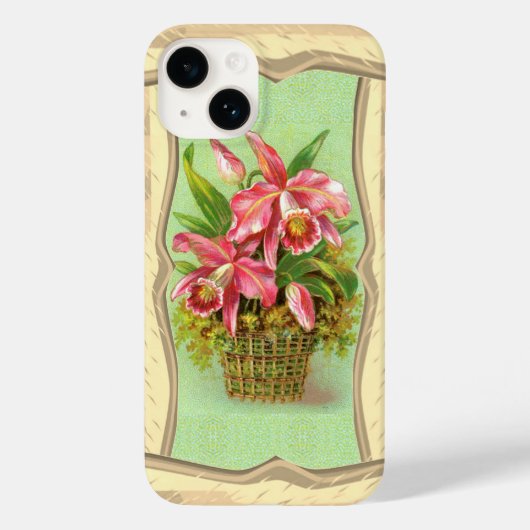 ピンクの蘭の花 Case-Mate iPhoneケース (裏面)