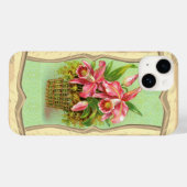 ピンクの蘭の花 Case-Mate iPhoneケース (裏面 (横))