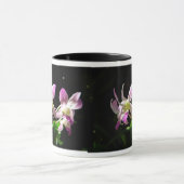 ピンクの蘭 マグカップ (中央)