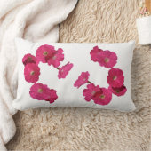 ピンクの蘭II ランバークッション (ブランケット)