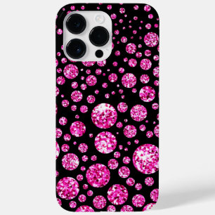 ピンクの虹色のダイヤモンドルック Case-Mate iPhone 14 PRO MAXケース