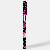 ピンクの虹色のダイヤモンドルック Case-Mate iPhoneケース (裏面 / 右)