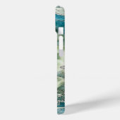 ピンクの蛾の森の夜 Case-Mate iPhoneケース (裏面 / 左)